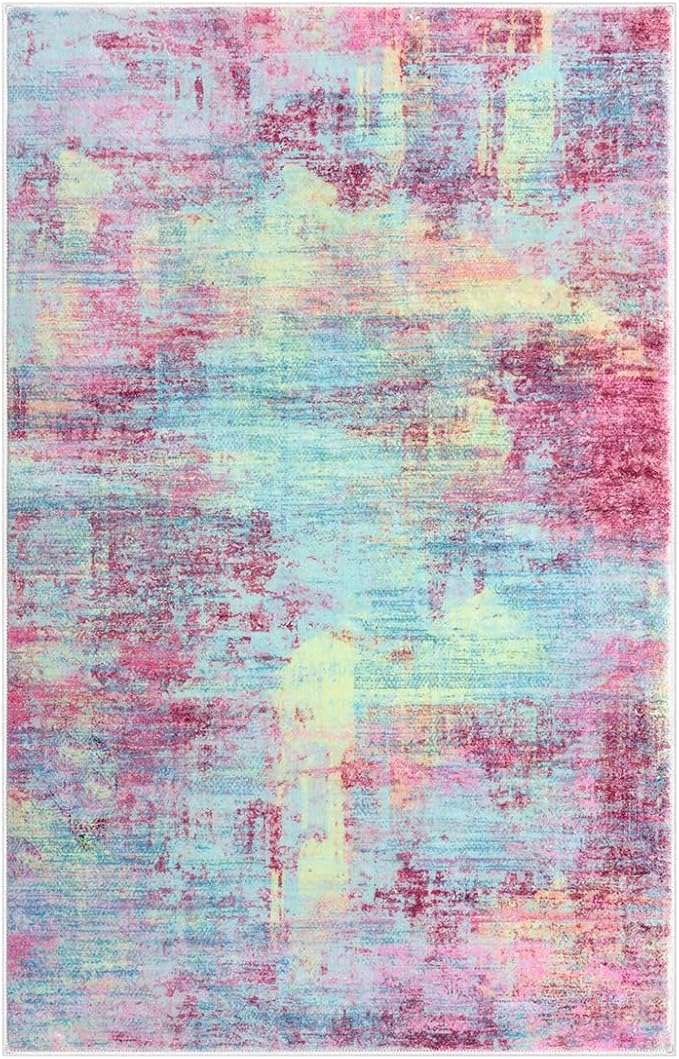 IOHOUZE Abstract Area Rugs 6x9 Ft Washable Rugs - Image 9
