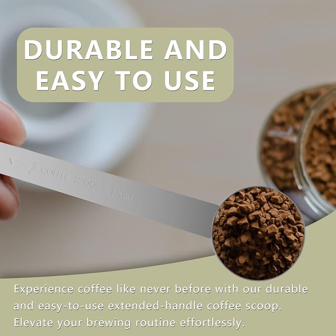 2PCS 1 Tablespoon Coffee Scoop, One tbsp Stainless Steel Scooper - Image 4