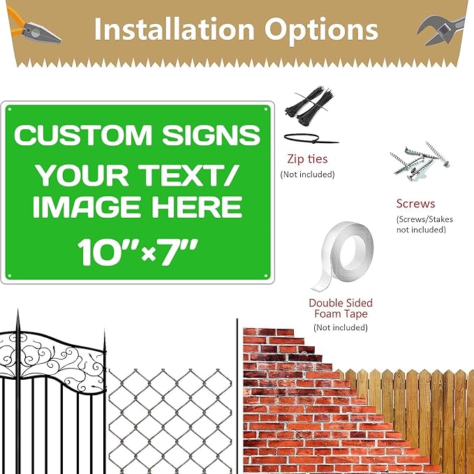 Personalized Aluminum Metal Signs - Image 4