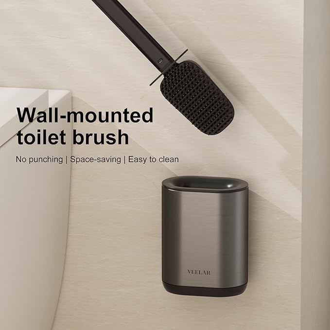 Toilet Brush and Holder Set - Image 3