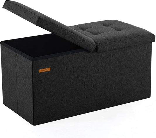 HAUSFRAU - 30 Inches Storage Ottoman Bench by HAUSFRAU-FamilyRunsOnCooking