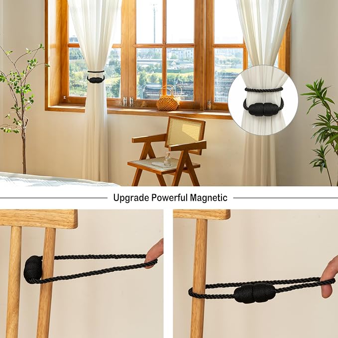 Magnetic Curtain Tiebacks - Image 4
