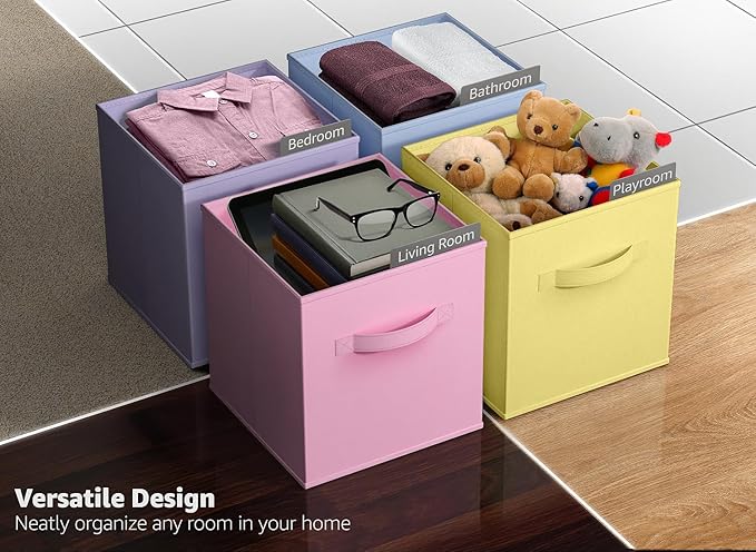 Sorbus Fabric Storage Cubes - Image 5