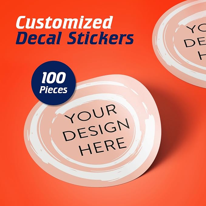 100 Custom Vinyl Stickers - Image 2