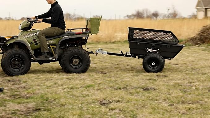 Impact IMPLEMENTS® 1500lb Poly Tub Utility Cargo Trailer - Image 9