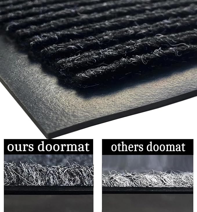 SRDDQLC Door Floor Mat Commercial Grade Large Size Heavy Duty Tough Entry - Image 3