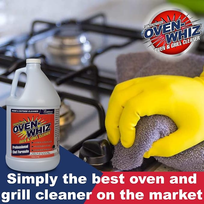 1 Gallon Oven-Whiz Oven & Grill Cleaner by FryOilSaver Co., Removes Tough Stains - Image 8