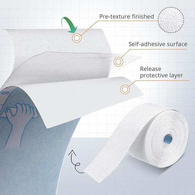 Self Adhesive Crack Tape 1.5'' x 32' Textured Roll - Image 5
