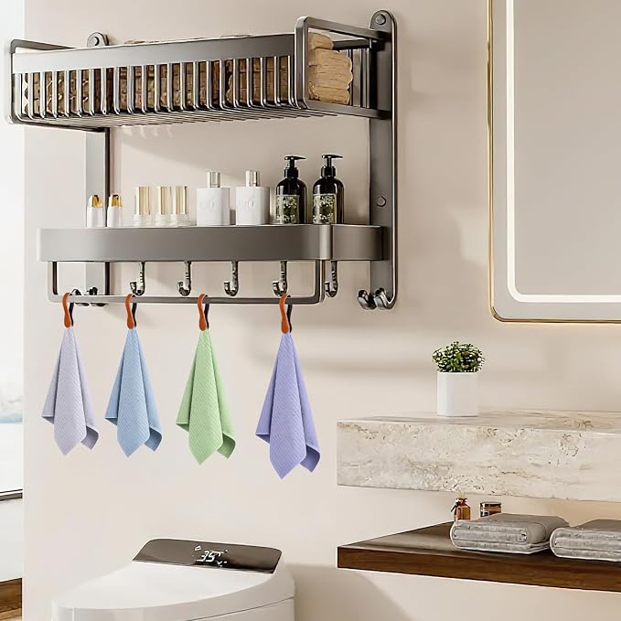 4 PCS Genuine Leather Towel Clips - Image 6
