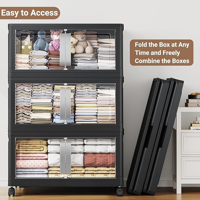 BROVIEW 640QT Stackable Storage Bins - Image 5