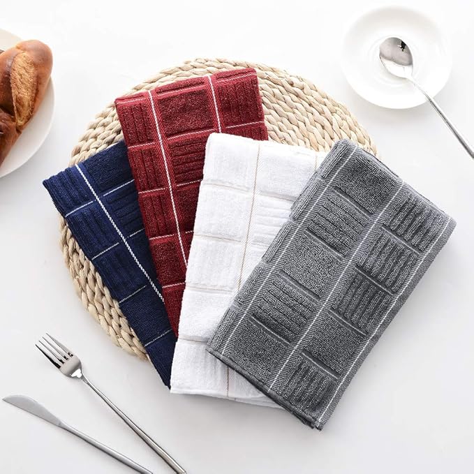 Anyi Kitchen Dish Towels Heavy Duty Absorbent Dish Cloths - Image 5