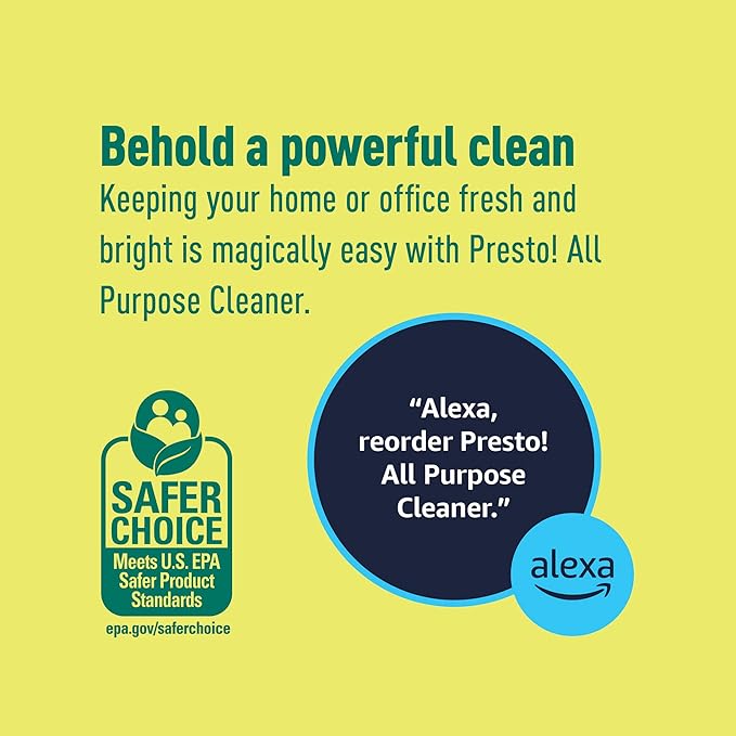 Amazon Brand – Presto! All Purpose Cleaner, Lemon Scent, 32 fl oz - Image 7