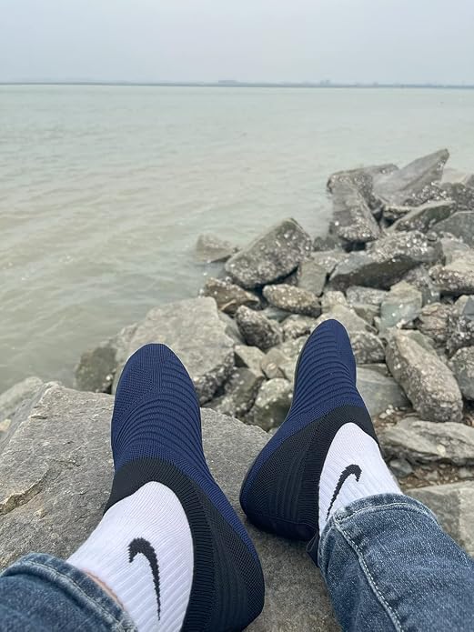Adult Indoor House Slippers Socks Lightweight Non Slip Grip House Home Shoes - Image 4