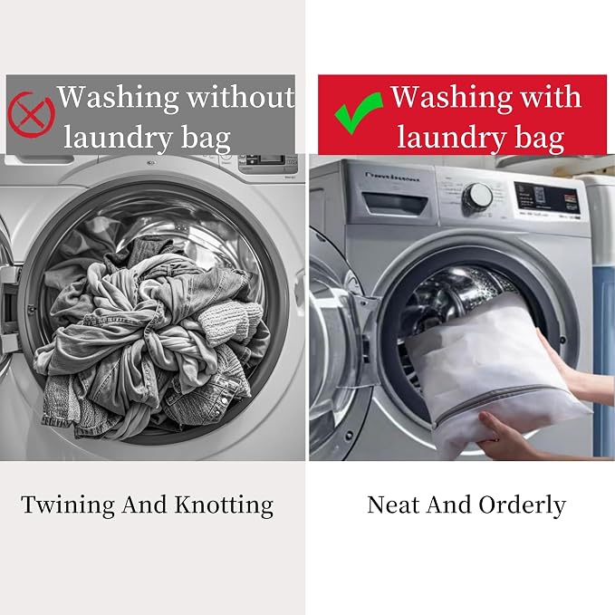 10 Pcs Lingerie Bags for Washing Delicates Mesh Laundry Bags for Washing - Image 3