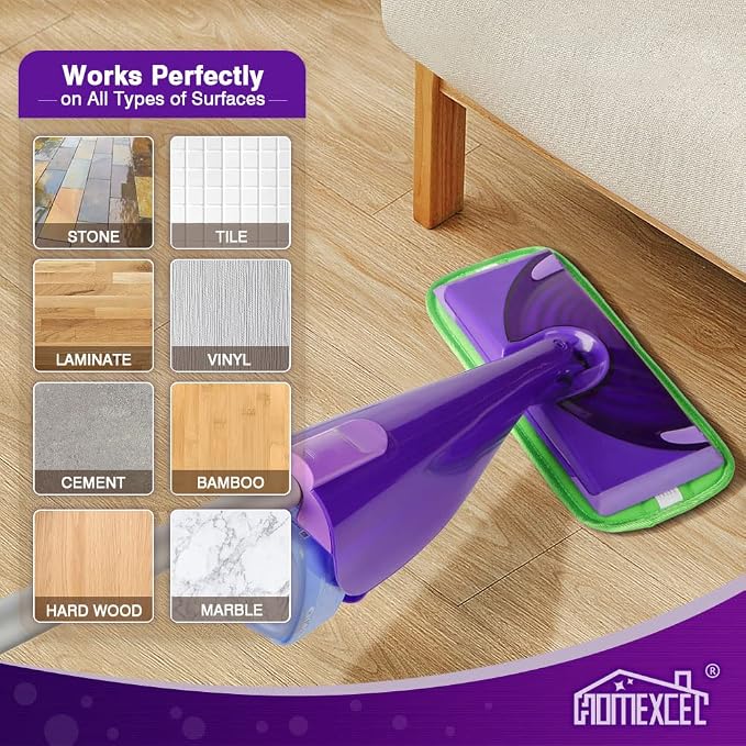 HOMEXCEL Microfiber Mop Pads Compatible - Image 5