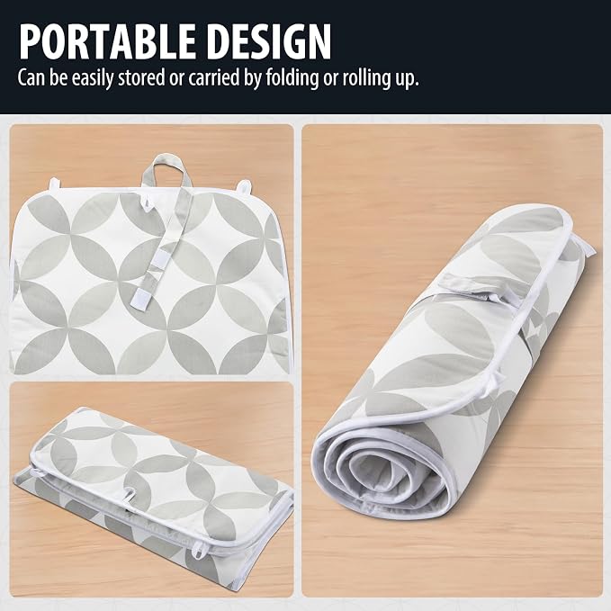 Seiritex Ironing Mat, Portable Ironing Pad 39.4 x 18.9 inch Table Top Iron - Image 4