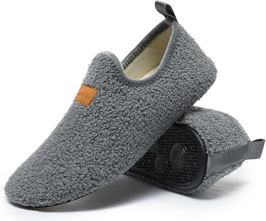 Adult Indoor House Slippers Socks Lightweight Non Slip Grip House Home Shoes - Image 2