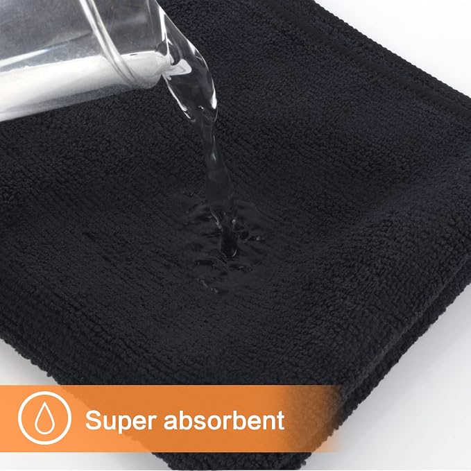 KinHwa Microfiber Dish Cloths for Washing Dishes Ultra Absorbent Dish Rags Fast - Image 4
