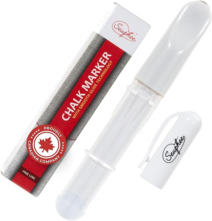 Fabric Markers for Sewing – Ergonomic Tailors Chalk Pen by Sewphee