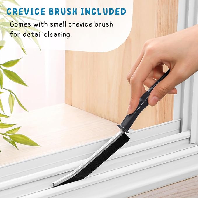 Deck Brush with Long Handle, Floor Scrub Broom - Image 3