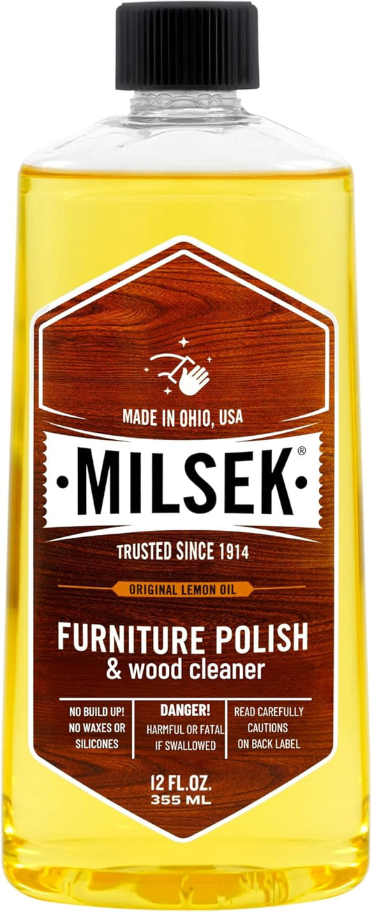 Milsek Furniture Polish and Wood Cleaner by MilsekFurniturePolish