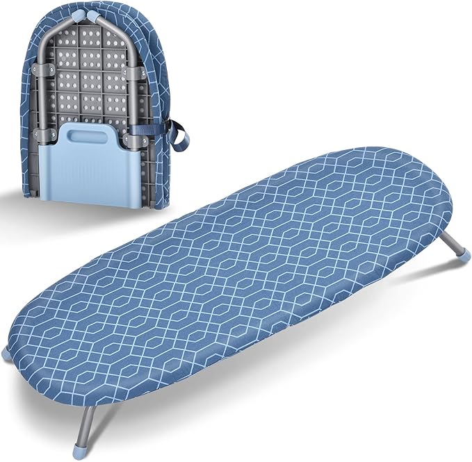 APEXCHASER Foldable Ironing Board, Tabletop Small Ironing Board - Image 7
