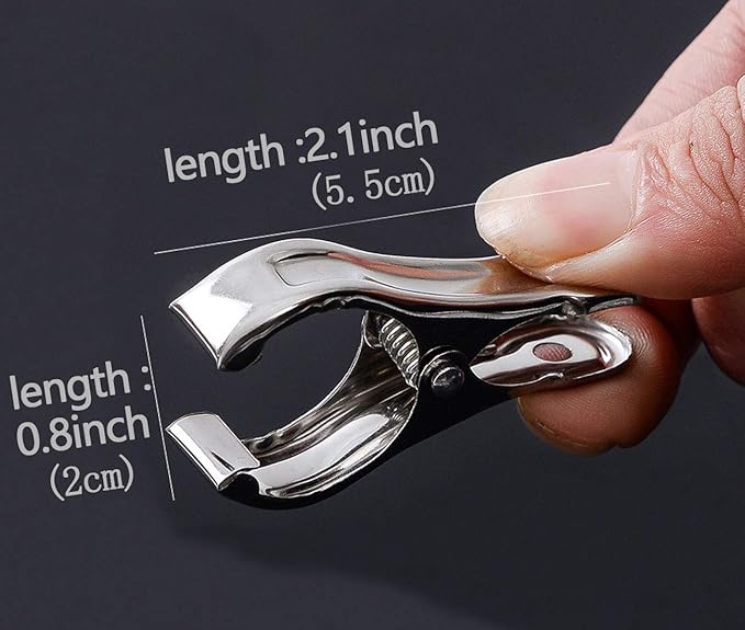 Row Cover Clips 40 Pack 2.2 Inch Stainless Steel Clothes Pins, Towel Clips - Image 2