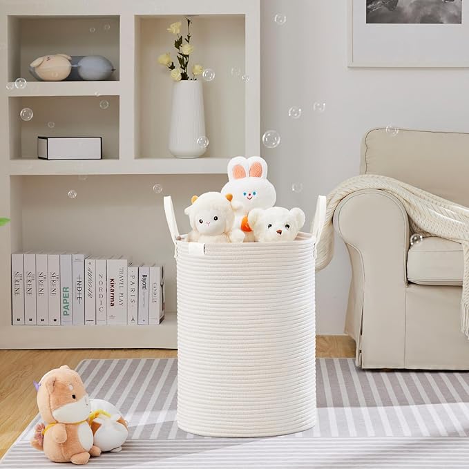 VIPOSCO Tall Laundry Basket, Large Dirty Clothes Hamper - Image 2