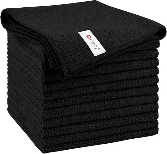 Orighty Microfiber Cleaning Cloth, 12 Pack Microfiber Towels by AllRightinOrighty
