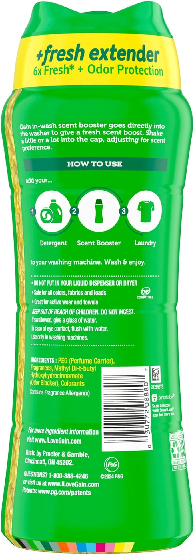Gain Fireworks In-Wash Scent Booster Beads, 18.2 oz - Image 10