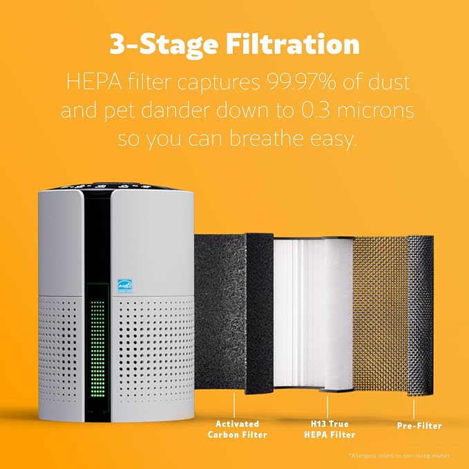 Kenmore PM1010 Air Purifiers for Bedroom Up to 348 Sq.Foot - Image 3