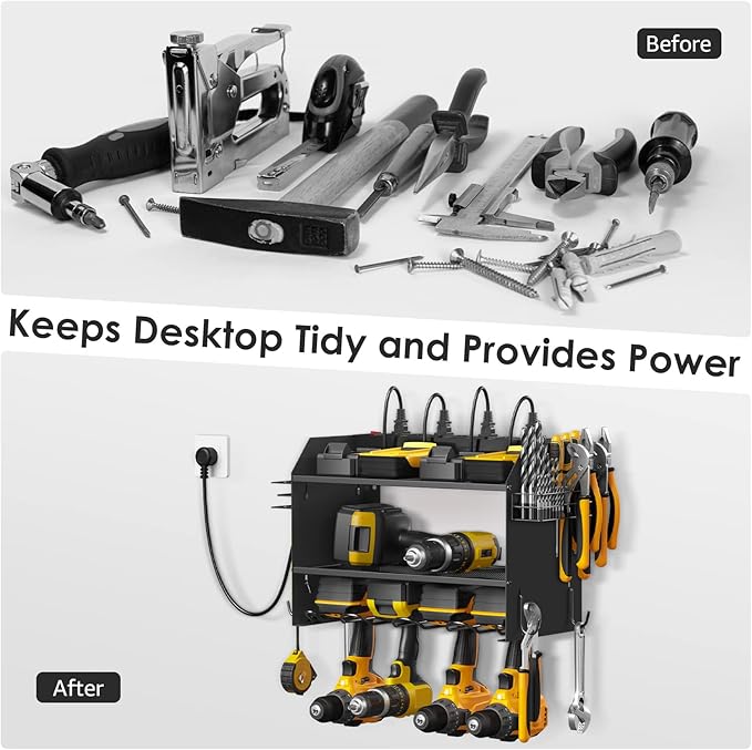 CCCEI Modular Power Tool Organizer Wall Mount