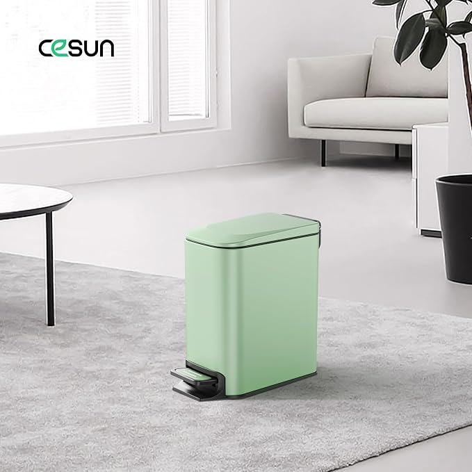 Cesun Small Bathroom Trash Can - Image 7