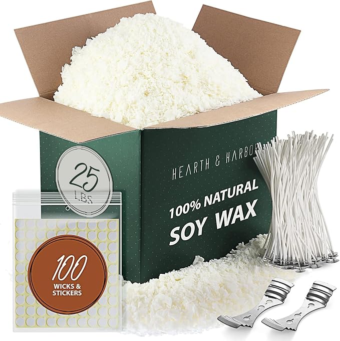 Hearth & Harbor Organic Soy Candle Wax by HearthHarbor