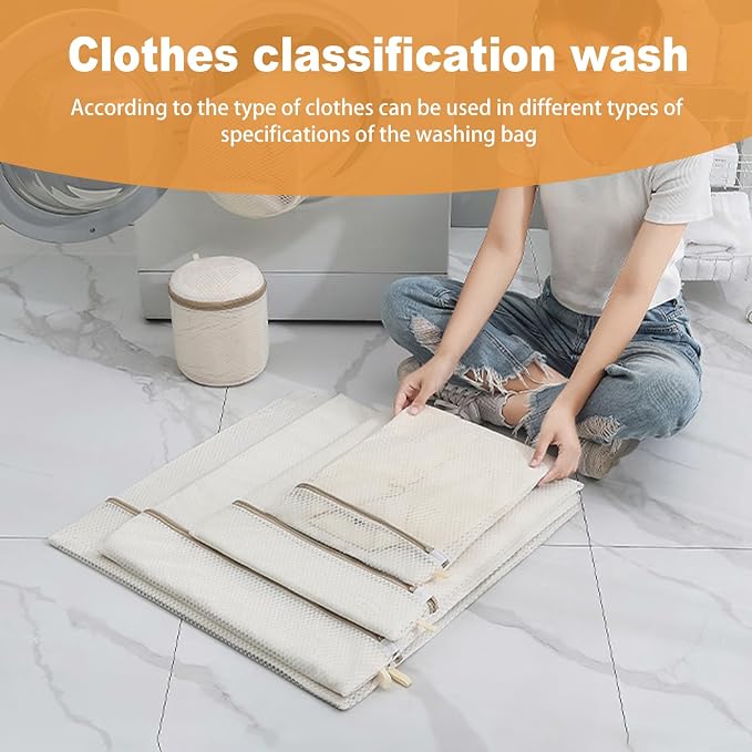 6PCS Laundry Bag For Washing Machines, Specialized For Washing Underwear And - Image 3