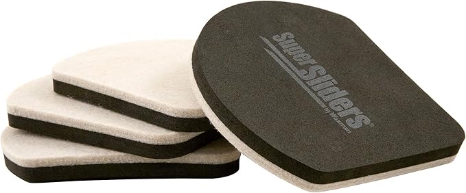 Super Sliders 7" Slide & Hide Reusable Furniture by SUPERSLIDERS