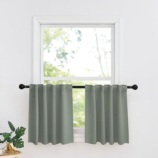 RYB HOME Sage Green Blackout Curtains by RYBHOME