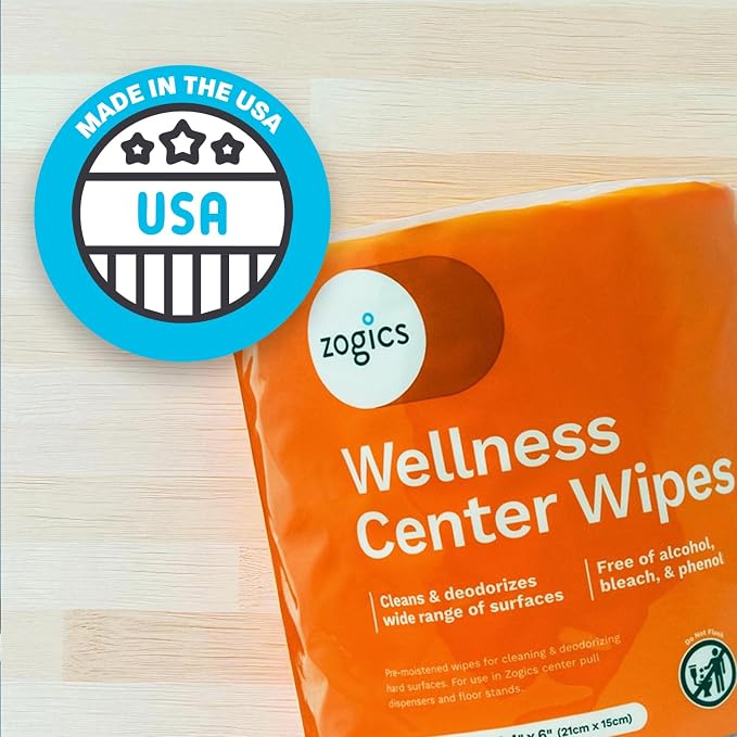 Zogics Wellness Center Cleaning Wipes – Gym Equipment Wipes - Image 4