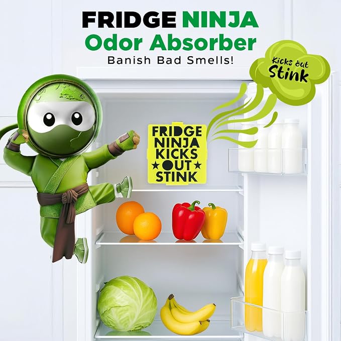 Fridge Ninja Compact Fridge Deodorizer - Image 2