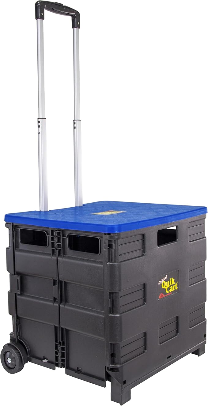 dbest products Quik Cart Collapsible Rolling Crate on Wheels by dbestproductsInc