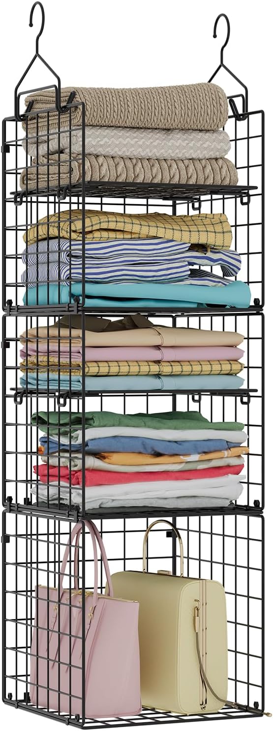 X-cosrack Hanging Closet Organizer and Storage by X-cosrack