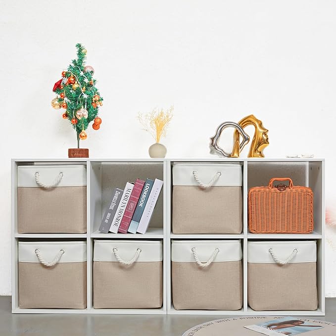 13 x 13 Inch Storage Cubes，6 Pack Cube Storage Bins - Image 2