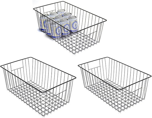 Freezer Organizer Bins, Upright Freezer Baskets by Unknown