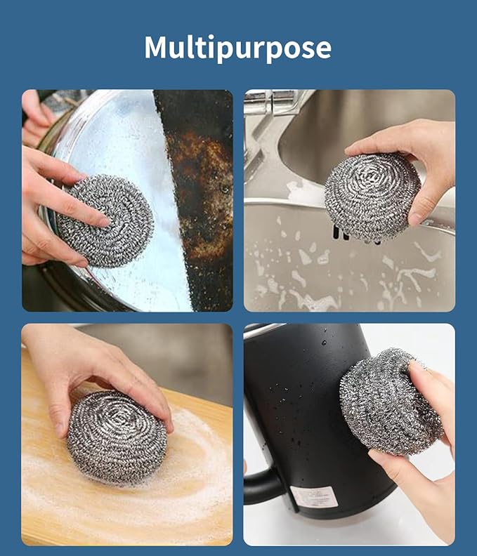 Steel Wool Scrubber - Image 4