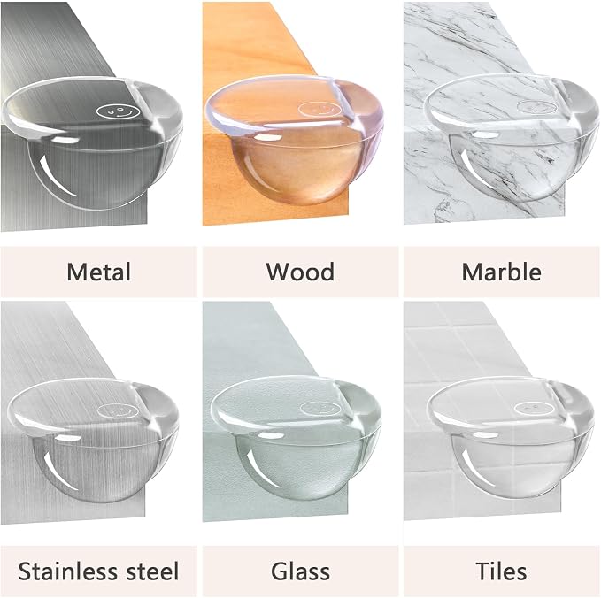 8 Pack Corner Protector Baby, Table Corners, Round Corner Guards, Safety Corner - Image 4