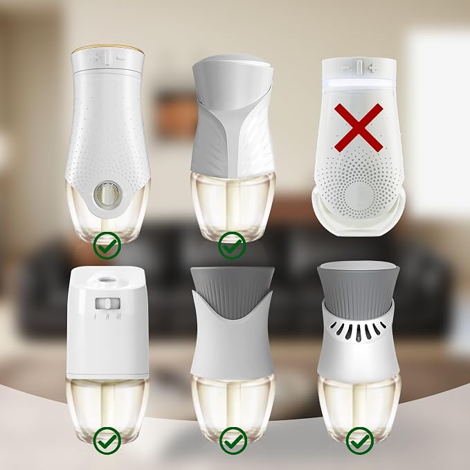 Plug-in Air Freshener Starter Kit, 1 Warmer and 9 Essential Oil Refills - Image 3