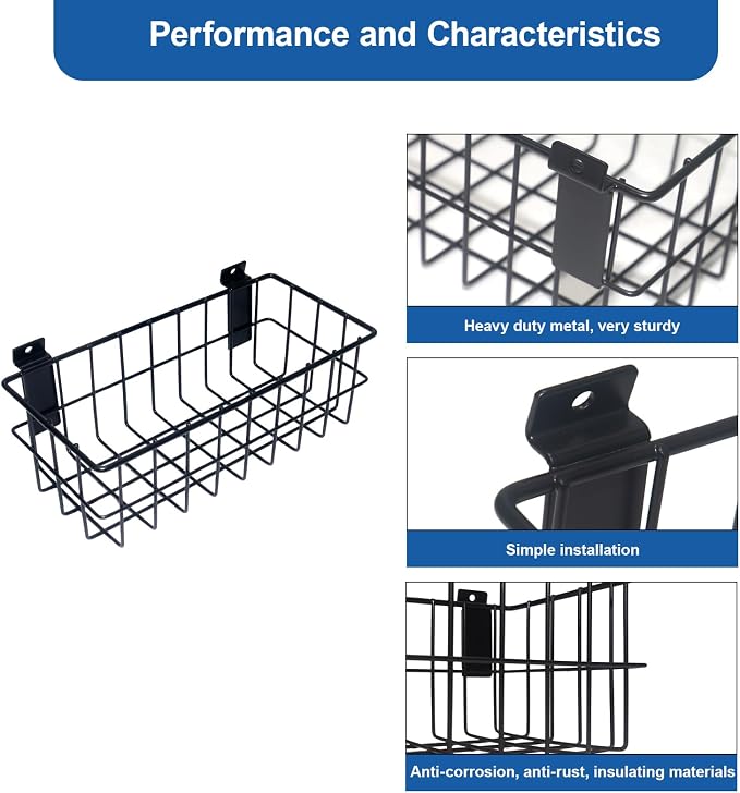 NeatiEase 29 PCS Slatwall Accessories Kit - Image 5