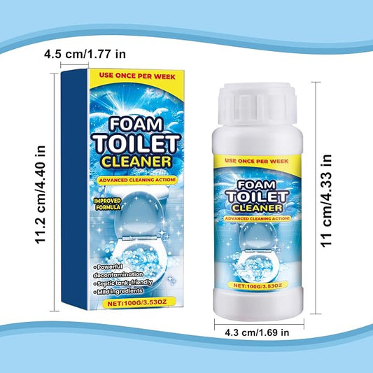 2PCS Foam Toilet Cleaner, New Powerful Foaming Toilet Bowl Cleaner, Foaming - Image 2