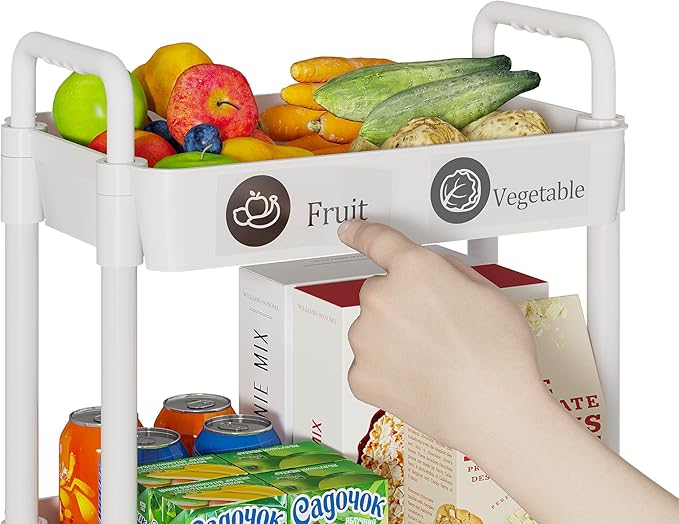 Laiensia 3-Tier Rolling Cart - Image 3