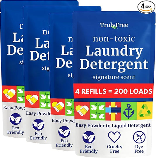 Truly Free Natural Laundry Detergent by TrulyFreeHome
